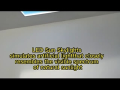 künstliche blauer Himmel-Sonnenlicht-Platte DIY 120X60 vertikales Multiscene des Oberlicht-500W