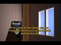 Geführtes gefälschtes Fensterelement-Licht-künstliches Sonnenlicht zirkadianes Rhytham-Farbtemperatur-Ändern