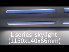 Blaue Led Skylight 50W Smart Tuya und Fernbedienung