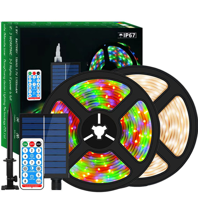 Multi Szenen-praktische Solar-LED-Neonbeleuchtung, wasserdichter Innenstreifen RGB LED