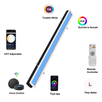kaufen Lumen 2000LM LED-Deckenleuchte H86mm Simuliert natürliches Licht und Himmelblau für ältere und jüngere Therapielampe Online-Herstellung