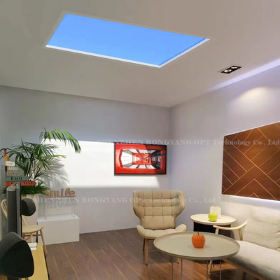 kaufen Tuya Control 90Ra Fake Skylight Light, 600x600 Square Faux Skylight LED Online-Herstellung