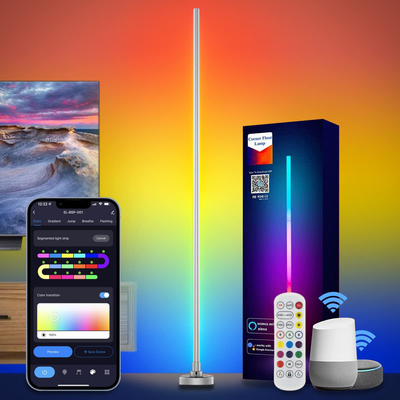 kaufen Hotel Büro LED RGB Ecklampe Aluminium Silikagel Material Online-Herstellung