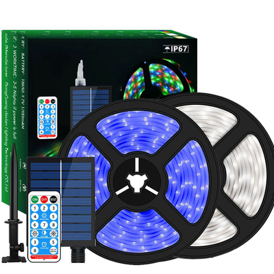 kaufen Blaue dimmbare Solar-LED-Streifenlichter für den Außenbereich, stabil, 2835 SMD Online-Herstellung