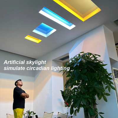 kaufen Smart Dimmable 300x600 Künstliche Himmelsleuchte, kein Blinken Falsches Oberlicht Licht Online-Herstellung