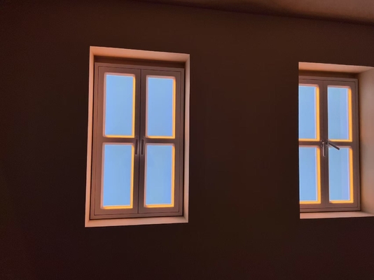 kaufen Modern Smart Skylight Lamp Blauer Himmel Effekt Verdunkelung Fernbedienung Google Assistant Einfach zu installieren Online-Herstellung