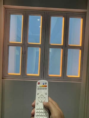 kaufen 100-240V Spannungs-Fensterpanel-Attrappe für natürliches Sonnenlicht und blauen Himmel Online-Herstellung