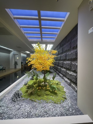 kaufen Simulates Daylight Sky Blue Function Flat Panel Night Light in White Warm Color for Lighting Online-Herstellung