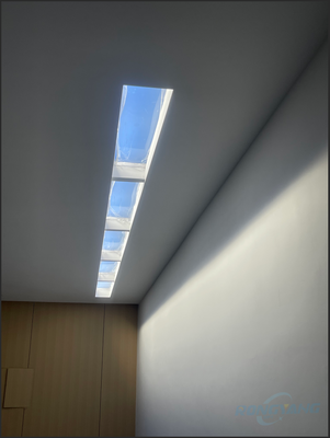 Besorgen Künstliche LED-Scheinwerfer mit Rayleigh-Scattering-Technologie für hohe CRI > 93 und eingebettete Installation Online-Herstellung