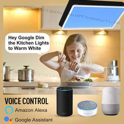 AC 100 240V LED Deckenpaneelleuchte, App-Fernbedienung, konzipiert für professionelle kommerzielle Beleuchtung