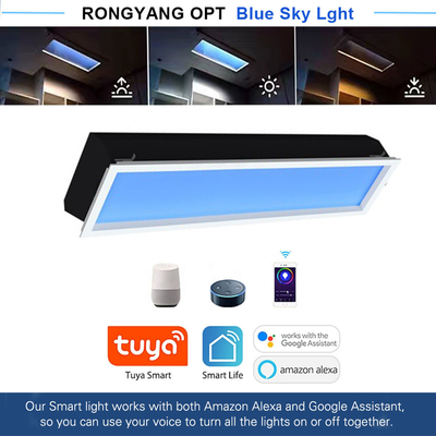 1200 x 300 langlebige künstliche LED-Oberlicht-Deckenplatte 100 W 5500 Lumen