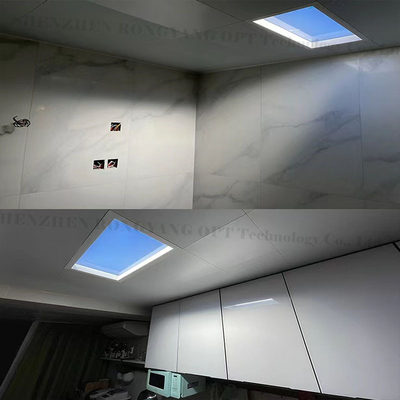 110V 220V 120x60 LED Fake Skylight Deckenpaneel ahmt Tuya Alexa Control nach