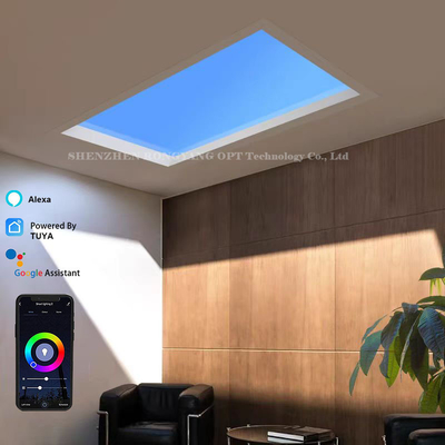 Tuya WiFi BT Control Innovatives Smart LED-Skylight-Panel für moderne Innenräume mit überlegener Helligkeit und ästhetischer Anziehungskraft