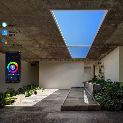 Multiscene 12,6'' Künstliches LED Oberlicht Einbau 600x300 Tuya