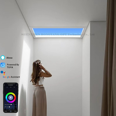 CRI 90 50 W künstliche Oberlichtplatten, 2700 K-6500 K gefälschtes Sonnenscheinlicht