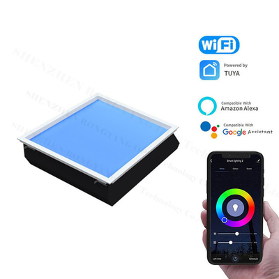 Blaue Himmel 600x600 LED Sky Panel 2100-7000K Farbtemperatur 3,6A Strom