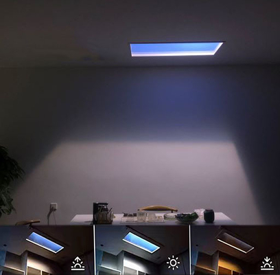 Ultradünne künstliche Sonnenlichtplatte Aluminiumlegierung 120x60 110V vertikal