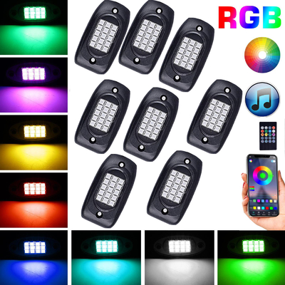 Leichte, kabellose Rock Lights mit Multiscene-Fernbedienung