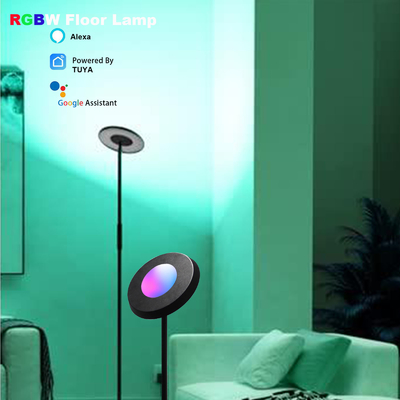 24W Innen-LED-RGB-Eckstehlampe Tuya Alexa WiFi-Steuerung Wohnzimmer