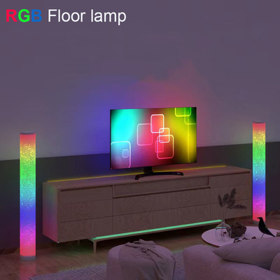 Dimmbare Steh-RGB-Eckstehlampe mit App-Steuerung 44,5 x 14 x 14 cm