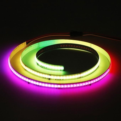 Schneidbarer DC 24V 12V RGB COB LED Streifen Länge 5M 10M CCT 2700K-6000K