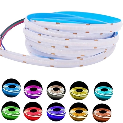 Digital 630LED/M PCB RGB COB LED Strip 12V 15W Breite 10mm Langlebig