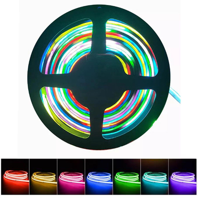 Flexibler RGB-COB-LED-Streifen für den Außenbereich, 12 V, 24 V, IP67, CCT, dimmbar, schneidbar