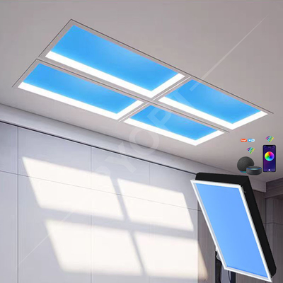 Deckenverkleidungs-hellblaue Wolken-künstliches Sonnenschein-Oberlicht 200w LED