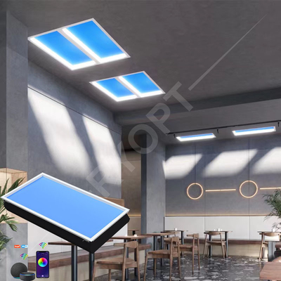 Praktisches 200W künstliches Tageslichtpanel 120x60 RGB Einbaumontage