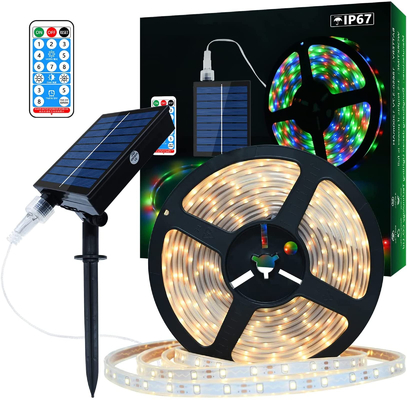 2835 dimmbare Solar-LED-Band-Lichter, Multiszenen-angetriebene LED-Streifen-Solarlichter