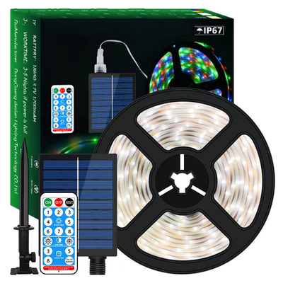 Garten-Weihnachtslichter im Freien Solar CCT 3000K Länge 5M