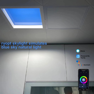 OberflächenInstrumententafel-Leuchten natürliche Sonnenlicht Tuya-Steuerung des berg-100W flache LED