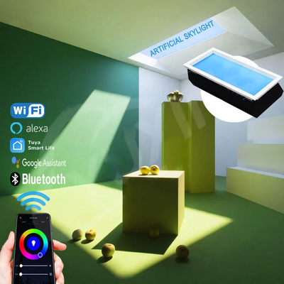 150W LED-Fake-Skylight mit Fernbedienung ohne Blaulichtflimmern Einfache Installation