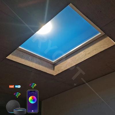 Platten-hellblaue Himmel-Oberflächenlampe 60*60 300W angebrachte LED für Haus