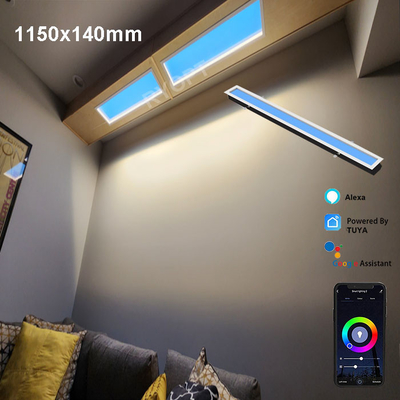 3.6A Aktuelles künstliches Scheinwerfer-LED-Panel mit Tuya WiFi BT Control Fake Scheinwerfer-LED-Panel