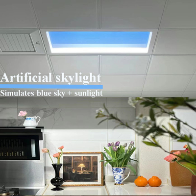 Künstliches Tageslicht Faux-Oberlicht täfelt Decke 100W vertiefte angebrachtes Dimmable