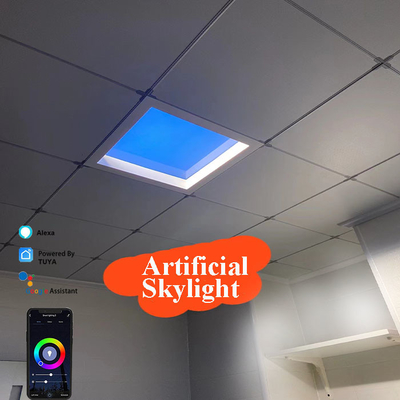110V-240VAC Eingangsleistung LED-Scheinwerfer-Panel mit Tuya WiFi BT-Steuerung und Deckenreserve Höhe 350mm