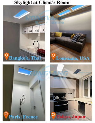 50W LED Fake Skylight für das zirkadiane Projekt und 95 RA Cri Standard
