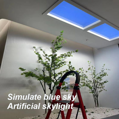 1200 x 300 langlebige künstliche LED-Oberlicht-Deckenplatte 100 W 5500 Lumen