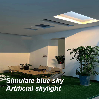 Wandmontage Falsche Fensterleuchte mit zirkadianen Rhythmus 110-240V 8000 Lumen 70000h Lebensdauer