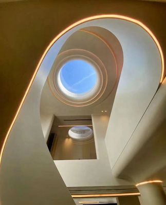 Moderne Smart Ceiling Light 80W, Ø600mm, Fernbedienung und Sprachsteuerung, Zigbee-kompatibel, CE/UKCA/RCM