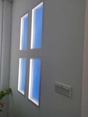 150W LED-Skylight-Panel 6000LM Lichtleistung 2100-7000K Farbtemperatur Deckt 8-12 Quadratmeter Fläche