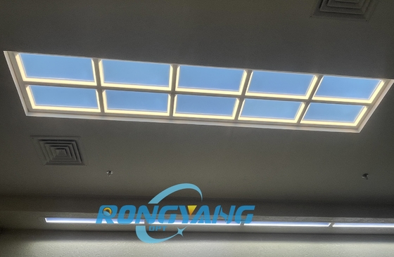36mm hohe LED-Skylight-Circadian-Projekt und Fernbedienung für das ultimative Beleuchtungserlebnis