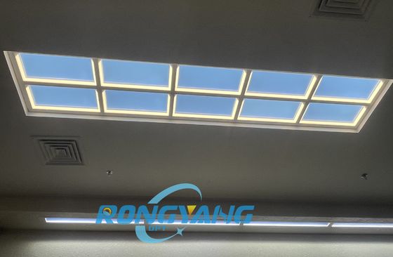 Hochwertige Ra95 CRI Fake-Fensterleuchte mit automatischer Farbwechsel- und zirkadianer Rhythmusbeleuchtung