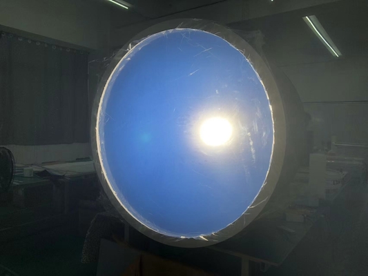 Smarte Deckenleuchte mit Sonnenlicht-Simulation, 2 Fuß rund 80W, >3000 Lumen, Mesh 5.0 & Tuya App Unterstützung, 2700K-6500K für Tag-zu-Nacht-Atmosphäre