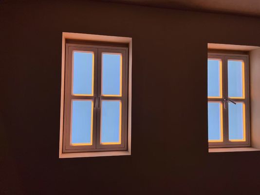 Modern Smart Skylight Lamp Blauer Himmel Effekt Verdunkelung Fernbedienung Google Assistant Einfach zu installieren