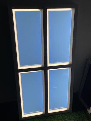 2100-7500K Lichtfarbe Fake-Window-Licht mit Rayleigh-Streuung LED-Beleuchtung und 100-240V Spannung